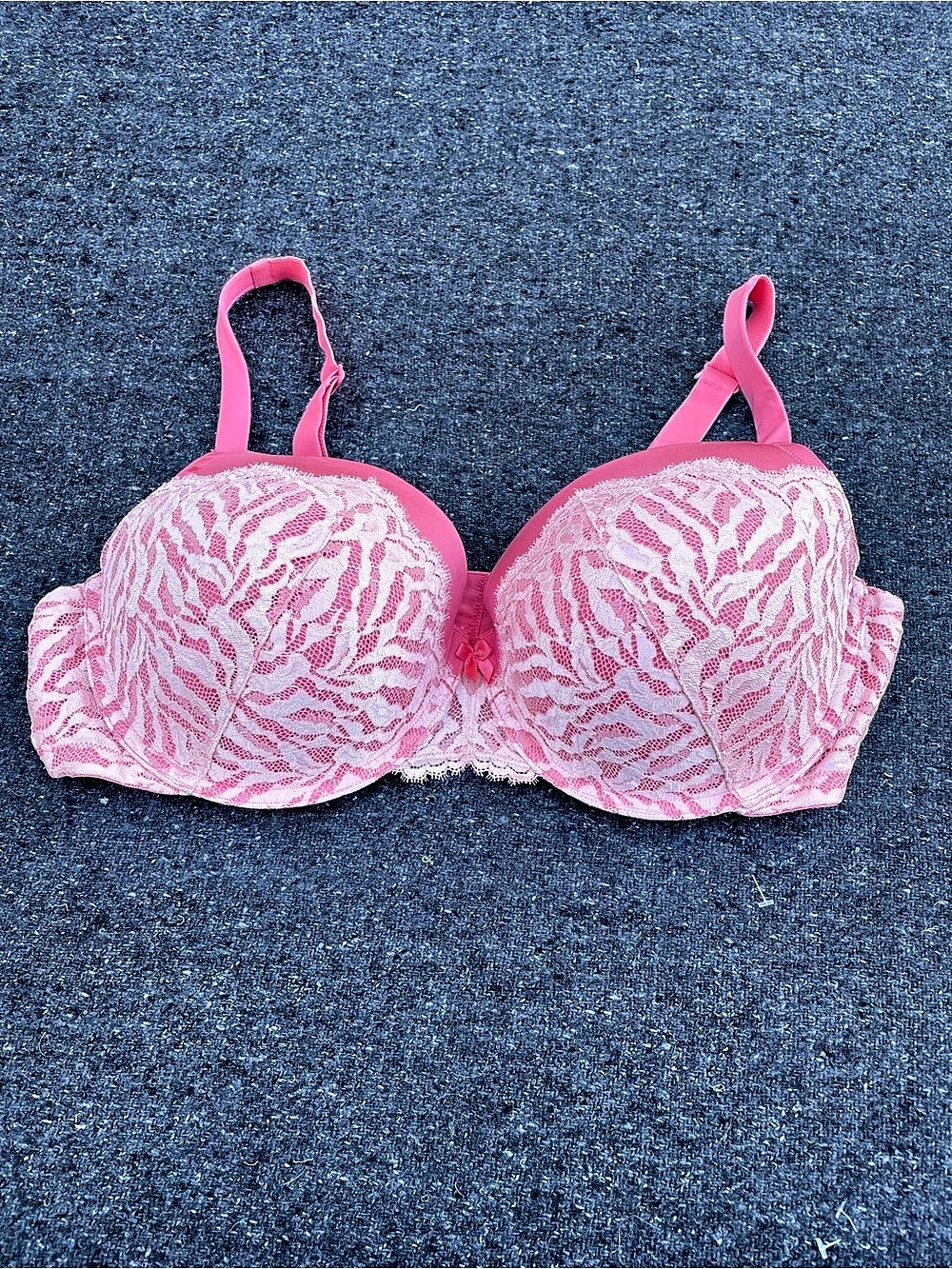 Torrid Push-Up Balconette Bra Pink 42DD